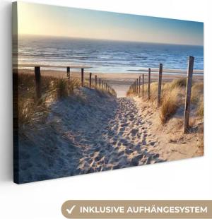 OneMillionCanvasses® Leinwandbild Sand - Strand -