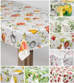 laro Tischdecke laro Wachstuch-Tischdecke Wachstischdecke Gartentischdecke