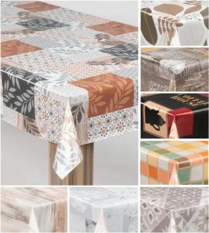 laro Tischdecke laro Wachstuch-Tischdecke Wachstischdecke Gartentischdecke