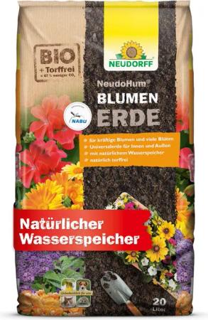 Neudorff Blumenerde NeudoHum Bio BlumenErde 20