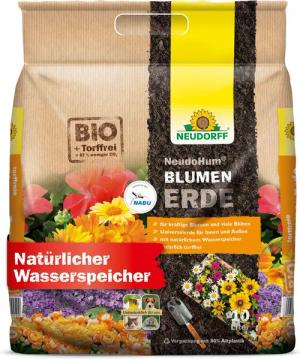 Neudorff Blumenerde NeudoHum Bio BlumenErde 10
