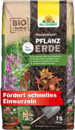 Neudorff Pflanzerde NeudoHum PflanzErde 75 Liter,