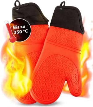 AVANA Topfhandschuhe Silikon Ofenhandschuhe Backhandschuhe Kochhandschuhe,
