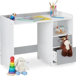 relaxdays Kinderschreibtisch Schreibtisch für Kinder mit