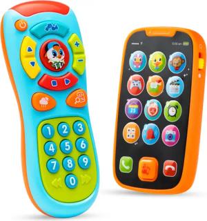 JOYIN Spieltelefon Tierchen Lernhandy, Musikalisches Babyspielzeug