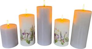 Online-Fuchs LED-Kerze 5er Set LED-Kerzen aus