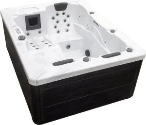 HOME DELUXE Whirlpool Outdoor Whirlpool WHITE