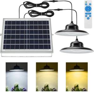Rosnek LED Außen-Deckenleuchte 1/2 Köpfe, dimmbar,