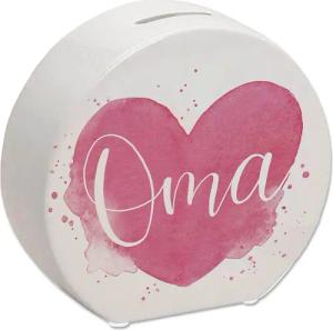 speecheese Spardose Oma-Herz Spardose mit Spruch