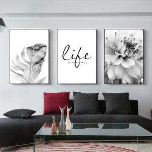 Trayosin Mehrteilige Bilder 3-teiliges Poster Set