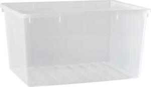 Aufbewahrungsbox CAESAR, Transparent, Kunststoff, mit Deckel,