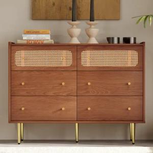Flieks Kommode, Sideboard mit 6 Schubladen