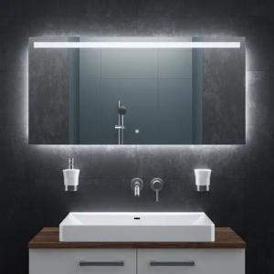Bringer Badspiegel BRS104, Badezimmerspiegel mit Anti-Beschlag