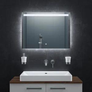 Bringer Badspiegel BRS104, Badezimmerspiegel mit Anti-Beschlag