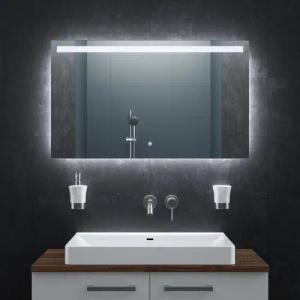 Bringer Badspiegel BRS104, Badezimmerspiegel mit Anti-Beschlag