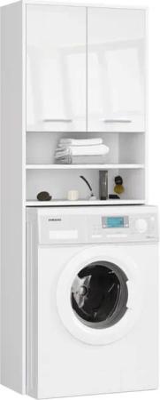 Home Collective Waschmaschinenumbauschrank Waschmaschinen-Badezimmerschrank, 64x180 cm,