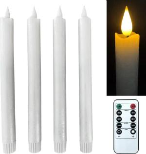Online-Fuchs LED-Kerze 4 LED STABKERZEN im