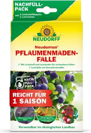 Neudorff Klebefalle Neudomon PflaumenmadenFalle Nachfüllpack 1