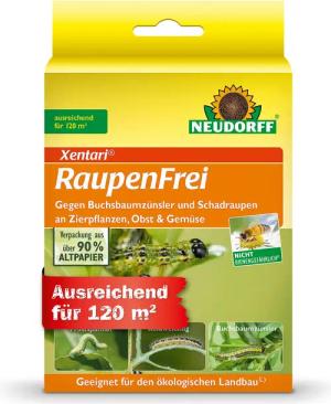 Neudorff Insektenspray Xentari Raupenfrei 6g für