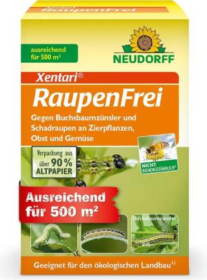 Neudorff Insektenspray Xentari Raupenfrei 25g für