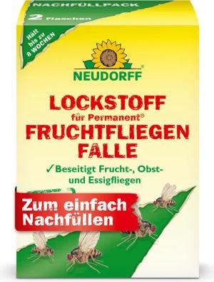 Neudorff Insektenfalle Permanent Lockstoff für FruchtfliegenFalle