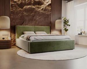 Compleo Polsterbett SANTO Metallrahmen, Bettkasten, ohne