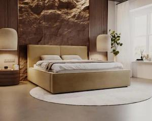 Compleo Polsterbett SANTO Metallrahmen, Bettkasten, ohne