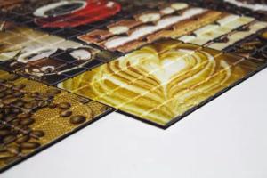 Hexim Wanddekoobjekt COFFEE FLAVOUR MOSAIC (Restposten!