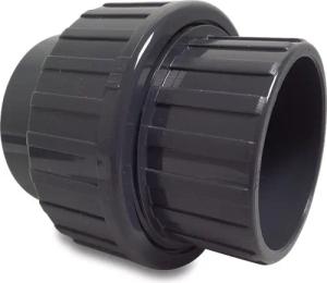 Mega Group Gewindefitting Verschraubung PVC-U Klebemuffe