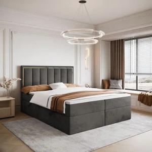 Lookway Boxspringbett AURELIA mit Bettkästen und