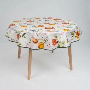 laro Tischdecke rund 140 cm wachstuchtischdecke