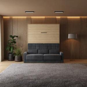 SMARTBett Schrankbett Schrankbett mit SOFA M1