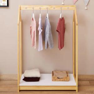 IDIMEX Kinderkleiderschrank SALLY Kinderkleiderständer kinderzimmer Garderobe