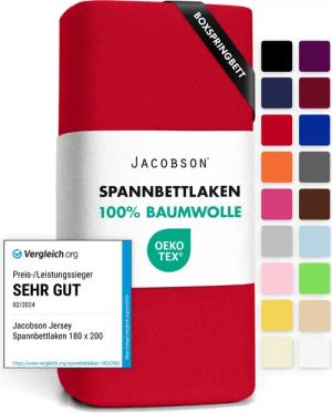 Jacobson Spannbettlaken BOXSPRING & ÜBERLÄNGE aus