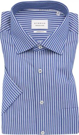 MODERN FIT Hemd in denim gestreift