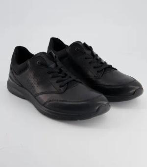 Ecco Schuhe - Irving Glattleder (Schwarz, Gr. 44)