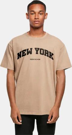 POD New York Wording - Acid Washed Oversize Tee