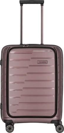 Travelite Air Base - 4-Rollen-Kabinentrolley mit Vortasche S 55 cm (flieder)