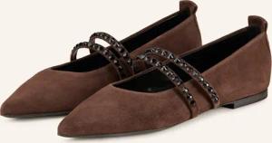 KENNEL & SCHMENGER Mary-Jane-Ballerinas GRETA mit Schmucksteinen