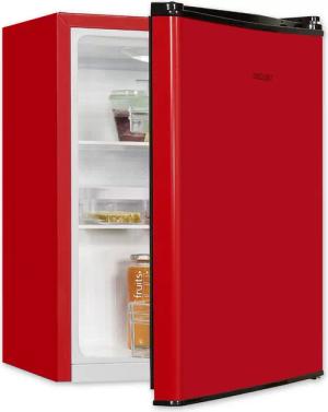 exquisit Kühlschrank KB60-V-090E rot, 62 cm