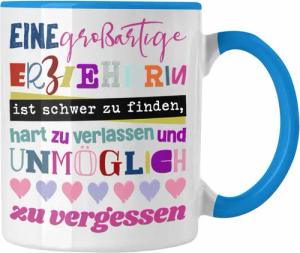 Trendation Tasse Trendation - Großartige Erzieherin