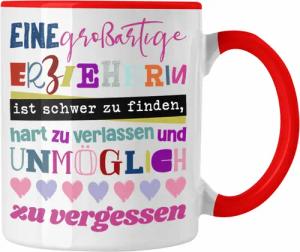 Trendation Tasse Trendation - Großartige Erzieherin