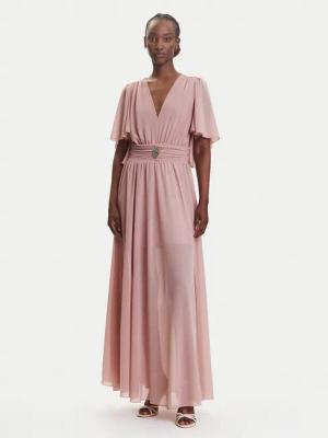 Fracomina Abendkleid FQ25SD3011W41201 Rosa Regular Fit