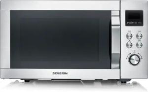 Severin Mikrowelle "Crispy Wave MW 7918", Mikrowelle-Heißluft-Grill, 2150 W, mit Heißluft-Fritteusen-Funktion