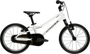 Kross Kinderfahrrad "KROSS Kinderrad Lightweight Liftie 16" weiß", 1 Gang, ohne Schaltung