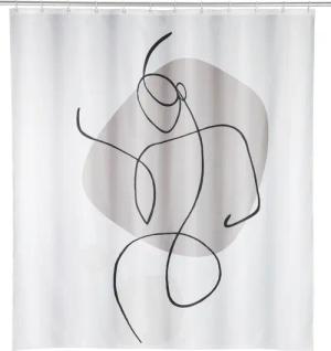WENKO Duschvorhang Ladyline Breite 180 cm,