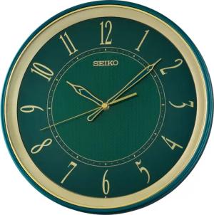 Seiko Wanduhr (Quarzuhr, durchlaufende Sekunde, Küche,