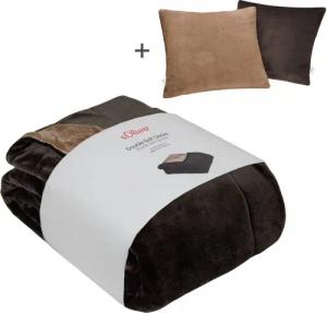 Wohndecke Doublesoft, Kuscheldecke, Deal, Kissen geschenkt!,