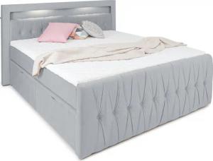 wonello Boxspringbett Valencia, mit LED-Beleuchtung und