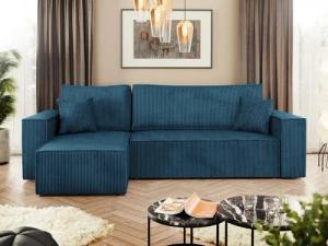 MIRJAN24 Ecksofa Karl Cord, mit Bettkasten
